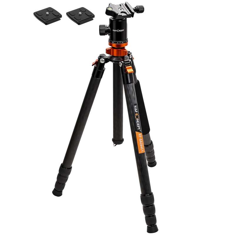 K&F CF-Pro Photography Tripod with Monopod | KF09.095