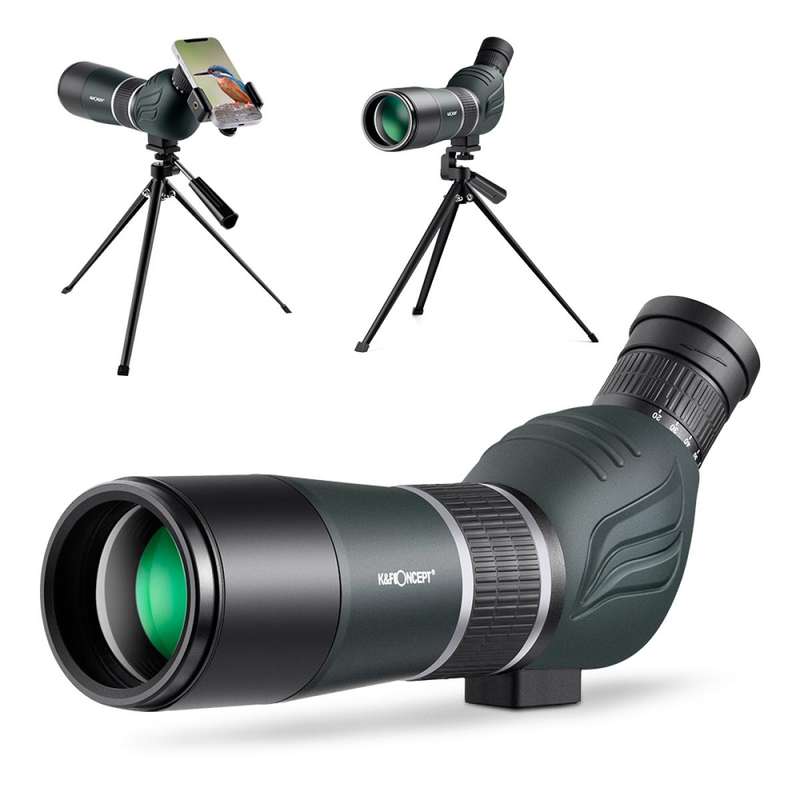K&F 20-60X Spotting Scope with Smartphone Mount and Mini Tripod | KF33.033