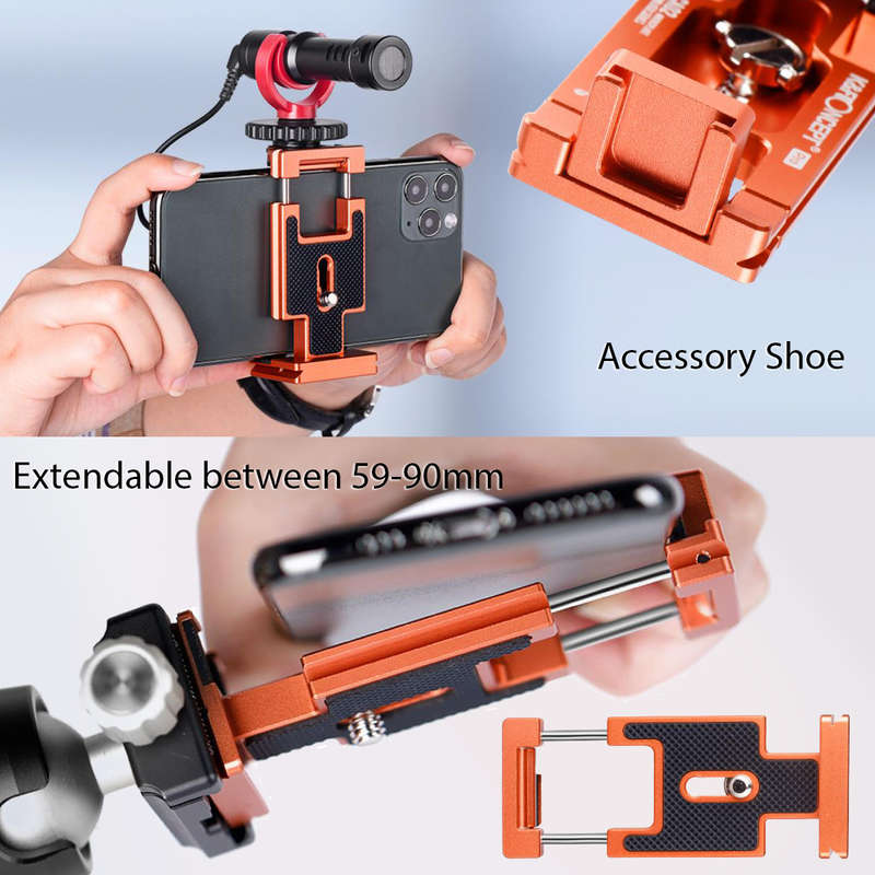 K&F Magic-Plate the 2-in-1 Quick Release Plate for Cameras and Smartphones