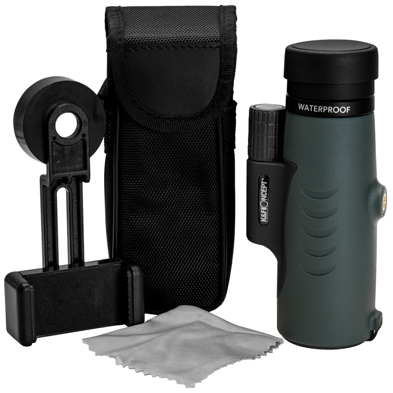 K&F Monocular with 12x42 Magnification and Phone Attachment | KF33.008