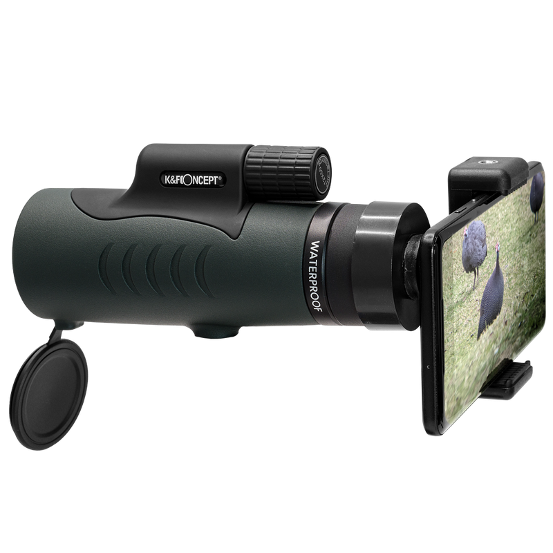 K&F Monocular with 12x42 Magnification and Phone Attachment | KF33.008