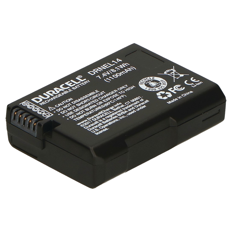 Nikon EN-EL14 Camera Battery by Duracell | DRNEL14
