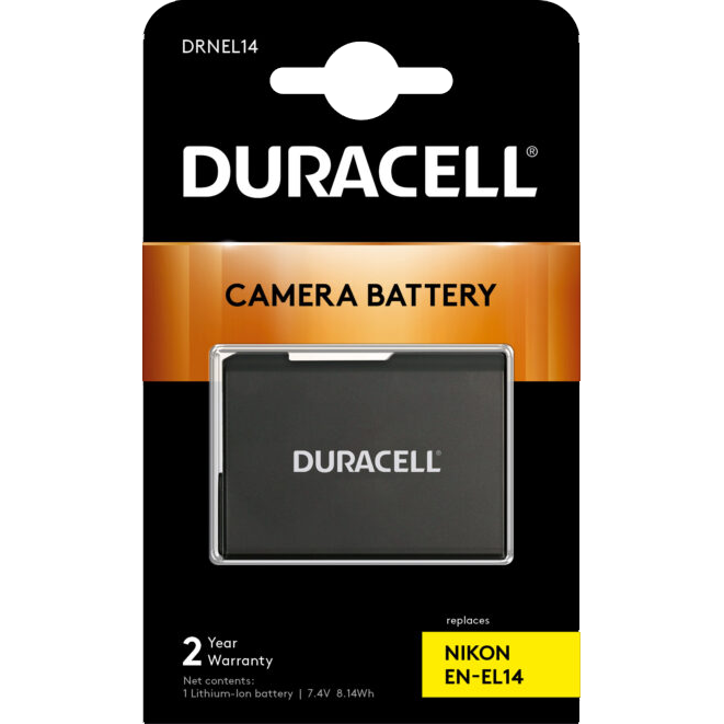 Nikon EN-EL14 Camera Battery by Duracell | DRNEL14