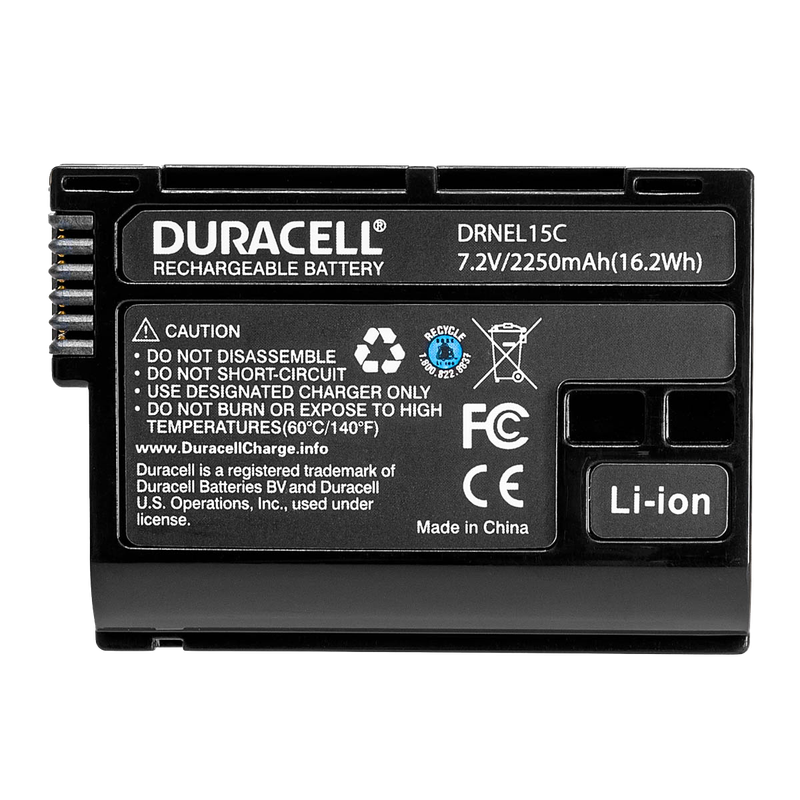 Nikon EN-EL15C Battery by Duracell | DRNEL15C