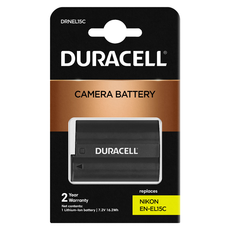 Nikon EN-EL15C Battery by Duracell | DRNEL15C