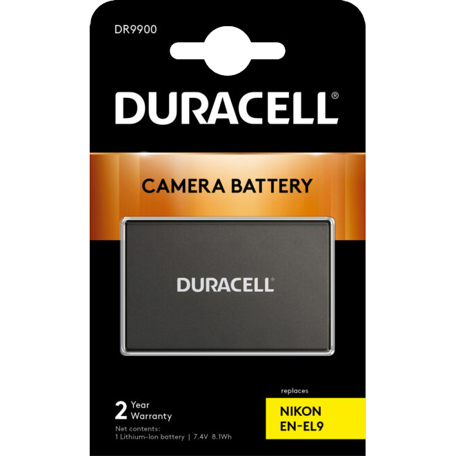 Nikon EN-EL9/EL9E Camera Battery by Duracell | DR9900