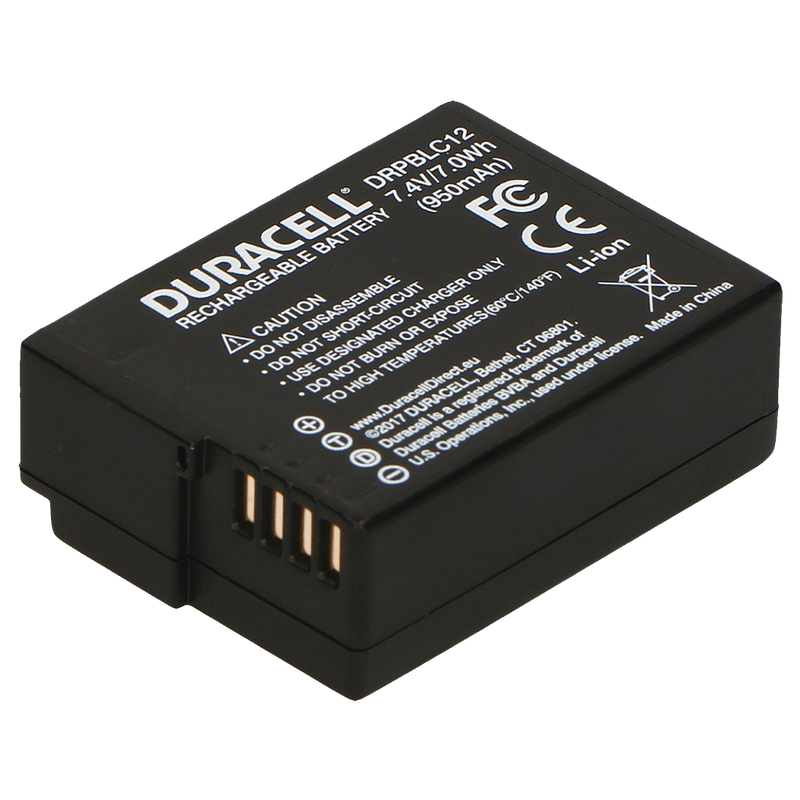 Panasonic DMW-BLC12 Camera Battery by Duracell | DRPBLC12