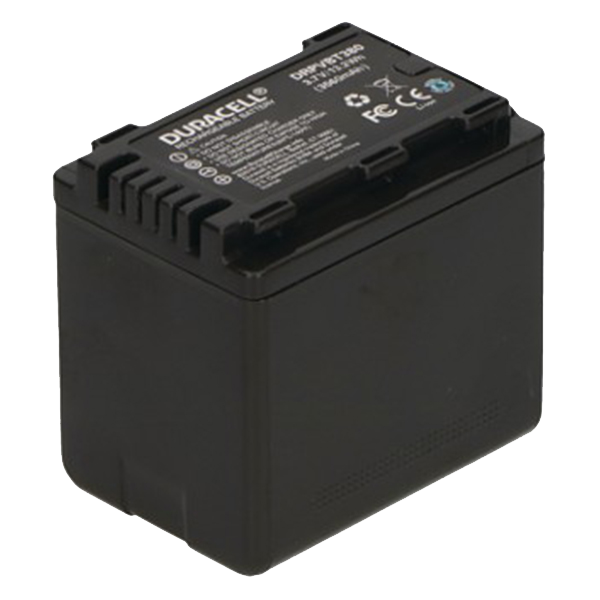 Panasonic VW-VBT380 Camcorder Battery by Duracell | DRPVBT380