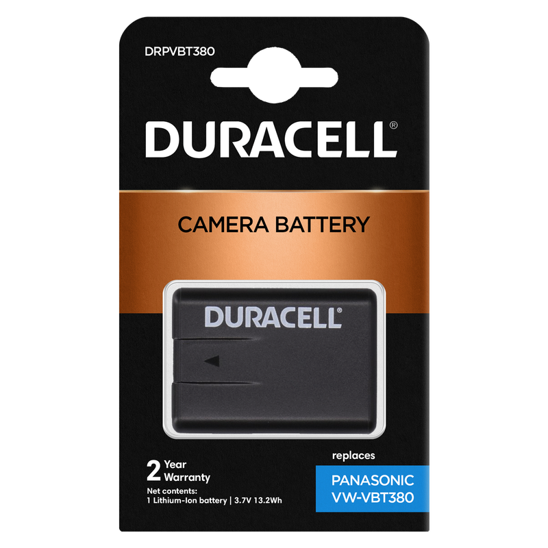 Panasonic VW-VBT380 Camcorder Battery by Duracell | DRPVBT380