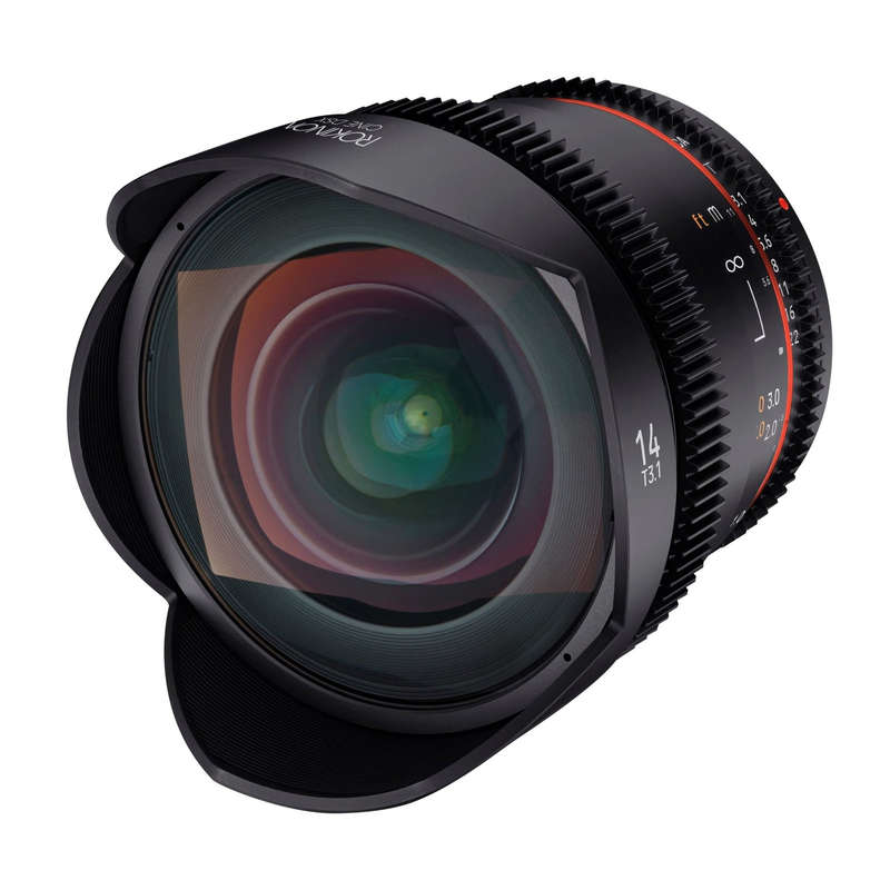Rokinon 14mm T3.1 Cine DSX Lens for Canon RF Mount Cameras | DSX14-RF