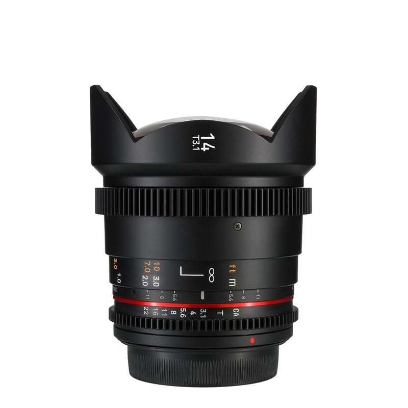 Rokinon 14mm T3.1 Cine DSX Lens for Canon RF Mount Cameras | DSX14-RF