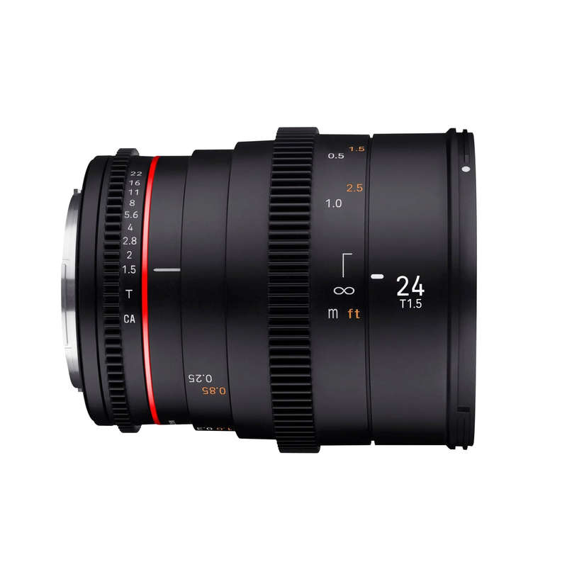 Rokinon 24mm T1.5 Cine DSX Lens for Canon RF Mount Cameras | DSX24-RF
