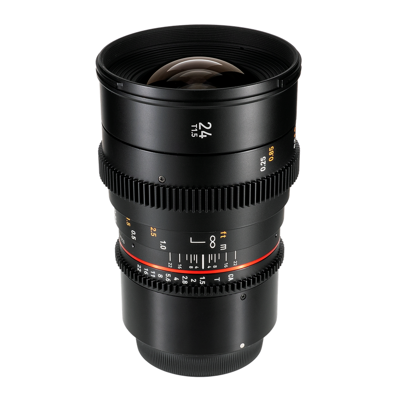 Rokinon 24mm T1.5 Cine DSX Lens for Canon RF Mount Cameras | DSX24-RF