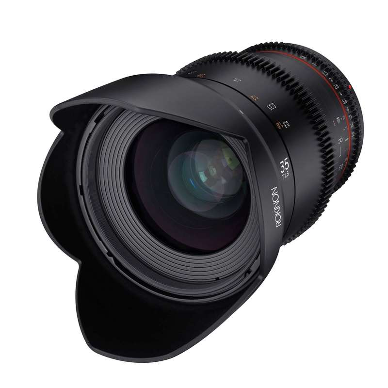 Rokinon 35mm T1.5 Cine DSX Lens for Canon RF Mount Cameras | DSX35-RF