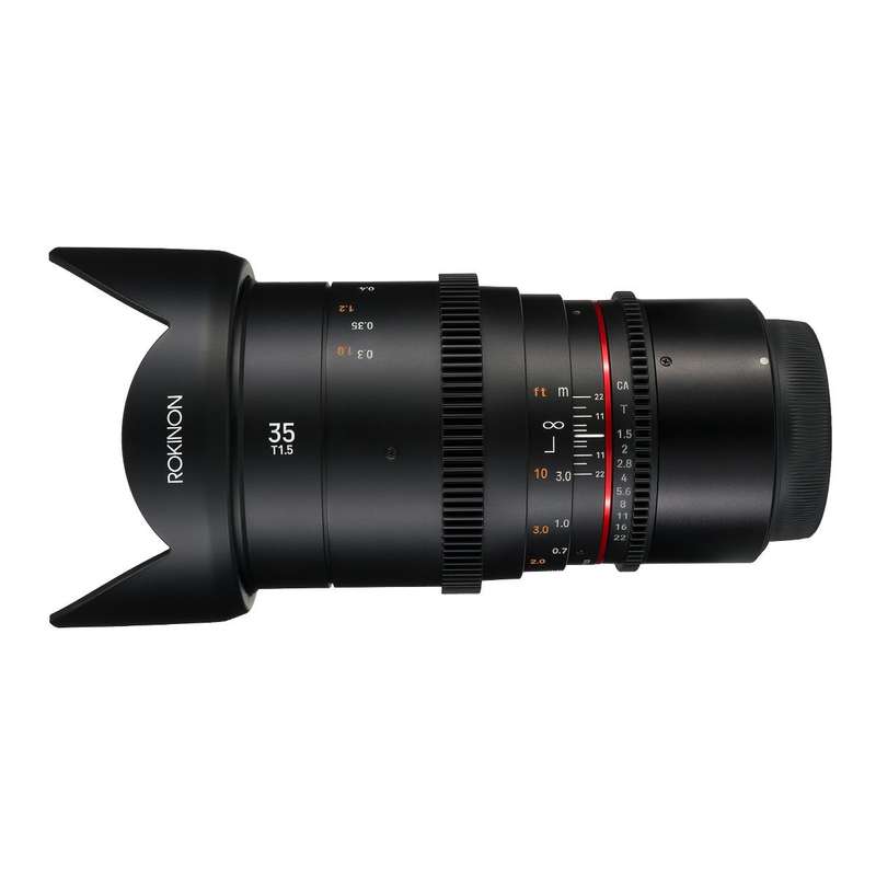 Rokinon 35mm T1.5 Cine DSX Lens for Canon RF Mount Cameras | DSX35-RF