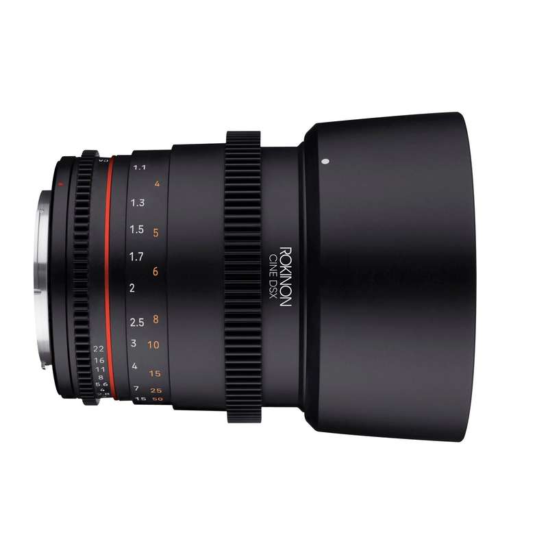 Rokinon 85mm T1.5 Cine DSX Lens for Canon EF Mount Cameras | DSX85-C