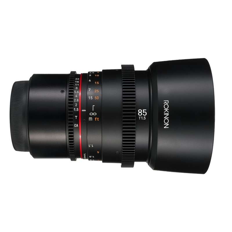 Rokinon 85mm T1.5 Cine DSX Lens for Canon RF Mount Cameras | DSX85-RF