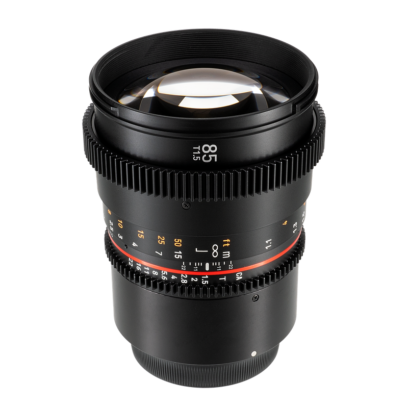 Rokinon 85mm T1.5 Cine DSX Lens for Canon RF Mount Cameras | DSX85-RF