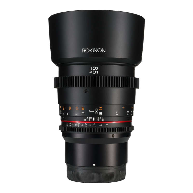 Rokinon 85mm T1.5 Cine DSX Lens for Canon RF Mount Cameras | DSX85-RF