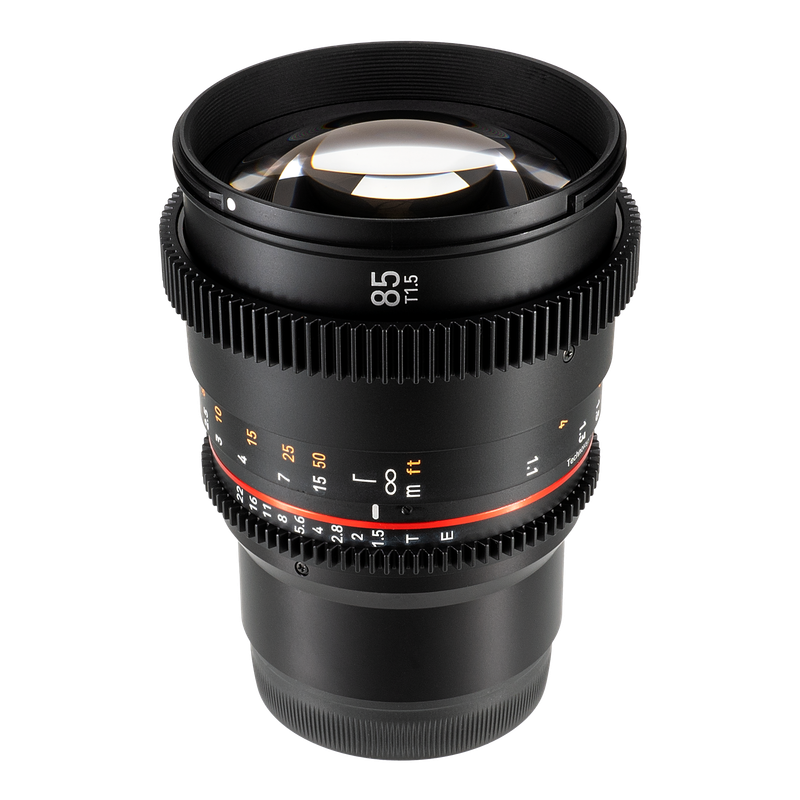 Rokinon 85mm T1.5 Cine DSX Lens for Canon RF Mount Cameras | DSX85-RF