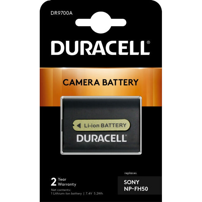 Sony NP-FH30/40/50 Camera Battery by Duracell | DR9700A