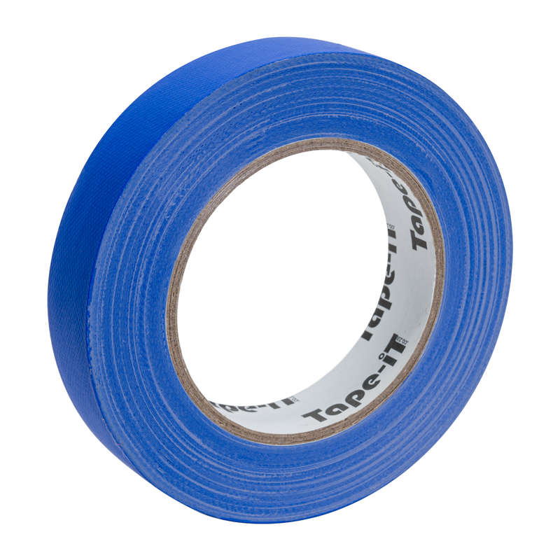 Tape-iT 5 Pack of Blue Gaffer Tape Roll 24mm x 25m | Ti2425LG5