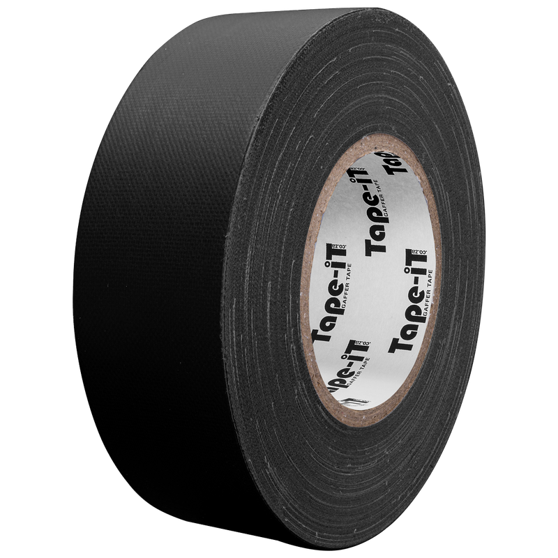 Tape-iT 5 Pack of 2inch Black Gaffer Tape Rolls 48mm x 50m | Ti4850BG5