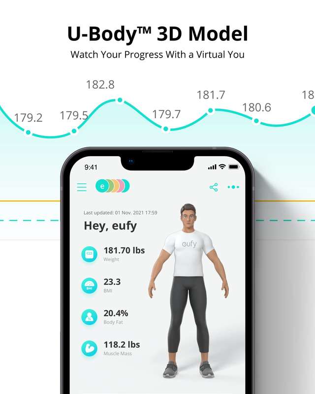 eufy Smart Scale P2 - Black