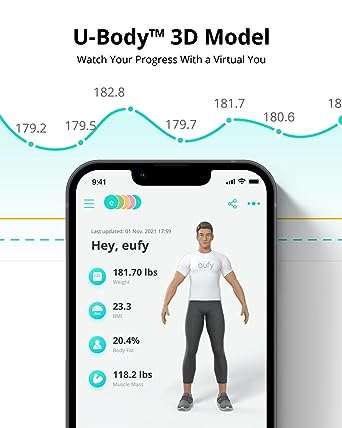 eufy Smart Scale P2 - Black
