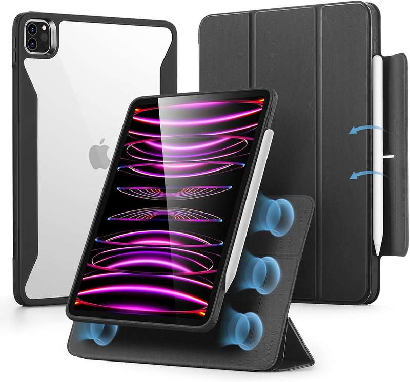 ESR Rebound Hybrid Case 360 for iPad Pro 12,9 - Black