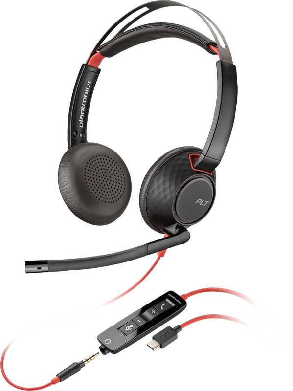 POLY BLACKWIRE 5220 USB-C/A HEADSET