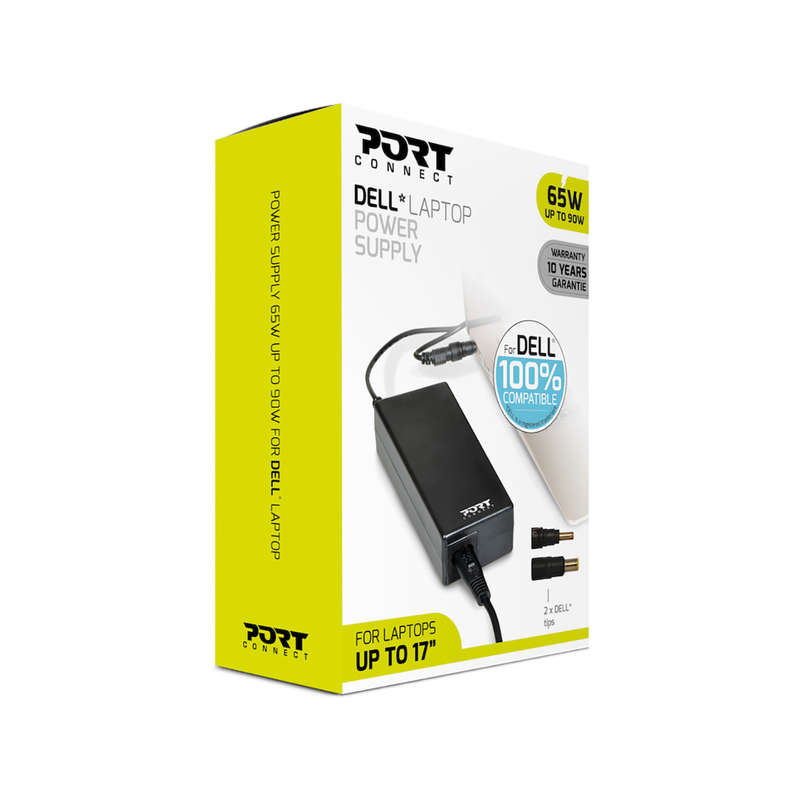 Port 65W Dell AC Adapter