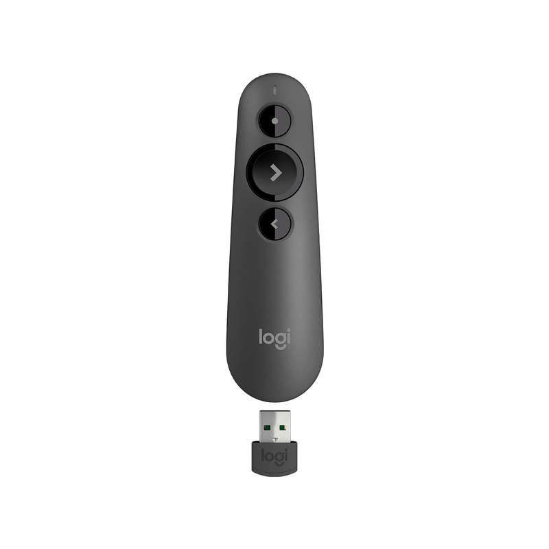 LOGITECH R500S RED LASER PRESENTATION REMOTE WITH BROAD COMPATIBILITY