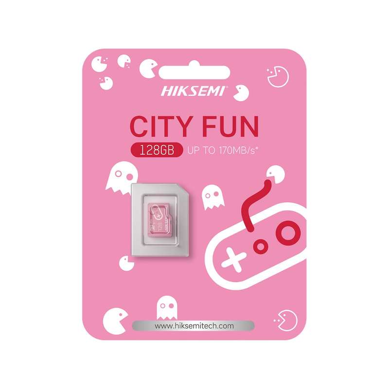 Hiksemi City Fun 128GB Class 10 MicroSDXC Card