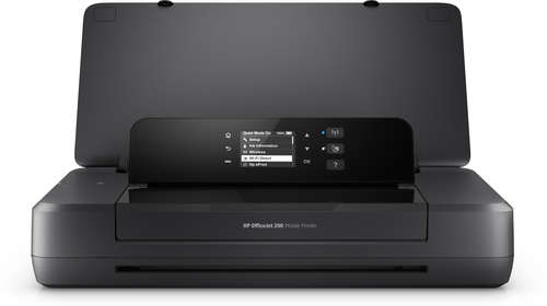 HP OFFICEJET MOBILE 202 - PRINT ON AC UP TO 10 PPM; ON BATTERY UP TO 9 PPM BLACK & ON AC  UP TO 1...