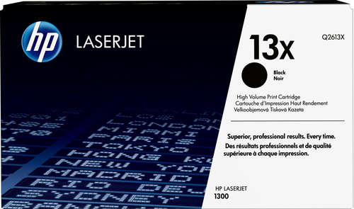 HP 13X HC BLACK TONER CARTRIDGE