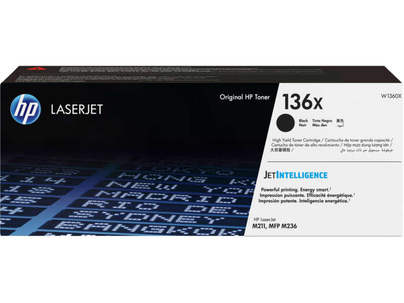 HP # 136X BLACK ORIGINAL LASERJET TONER CARTRIDGE