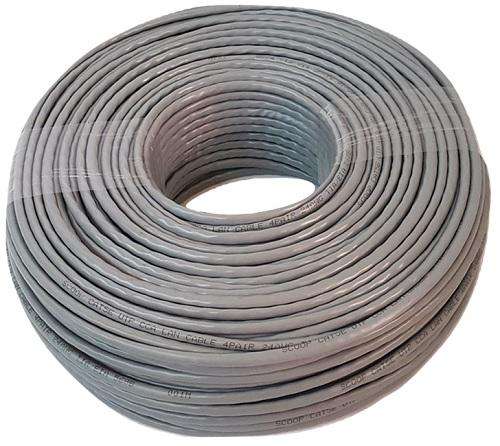 CAT5E 100 MTR UTP SOLID CCA
