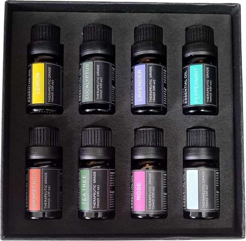ESSENTIAL OIL 8 BOTTLES ©
