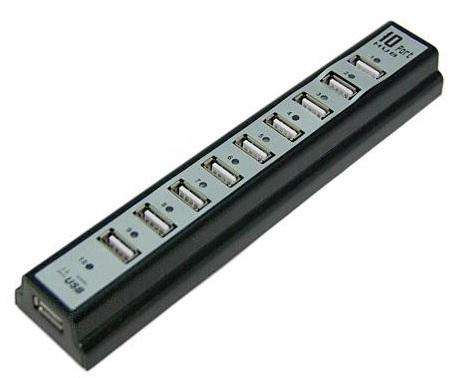 2ND HAND 10 PORT USB HUB