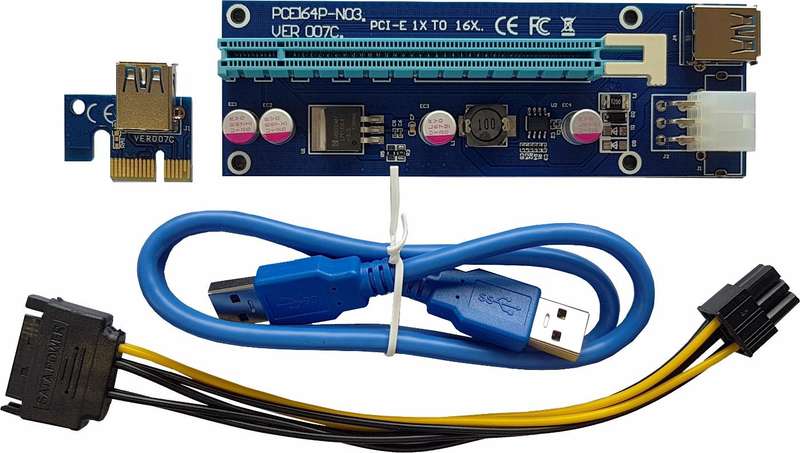 PCI-E RISER WITH 6PIN