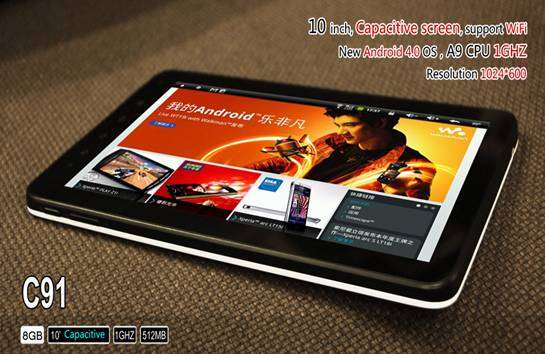 ZENITHINK C91 UPGRADE 10" ANDROID TAB