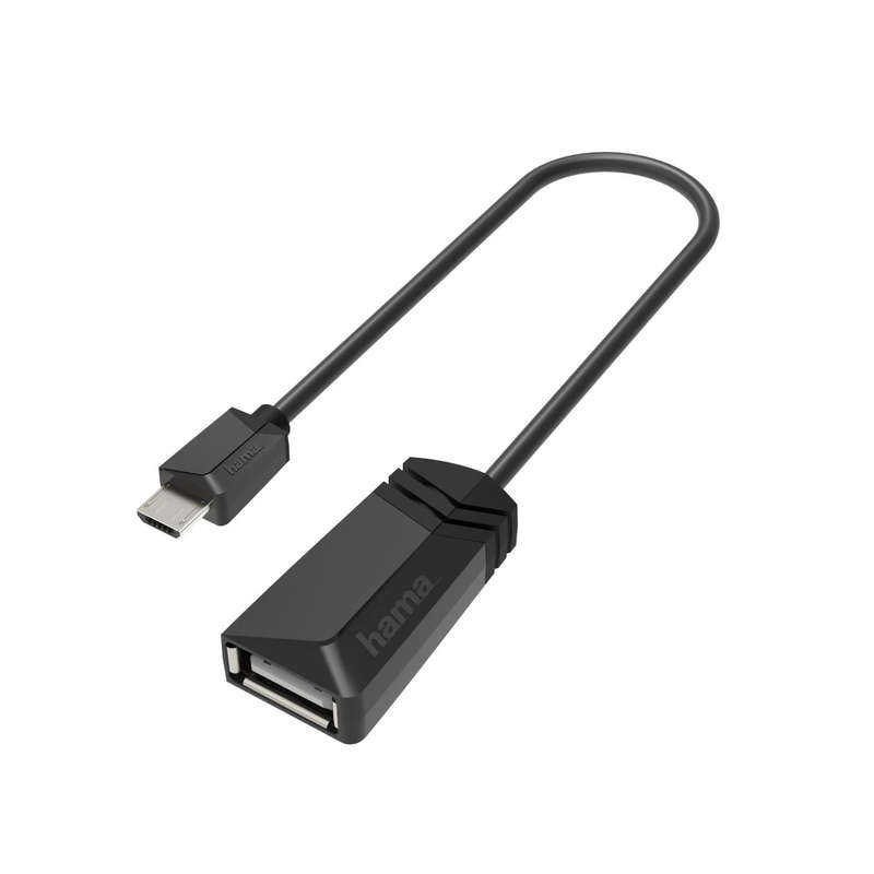 HAMA USB-OTG ADAPTER MICRO-USB PLUG TO USB SOCKET USB2.0