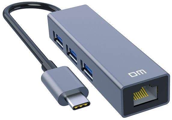 TYPE C + USB2 X 3 + 10/100 LAN