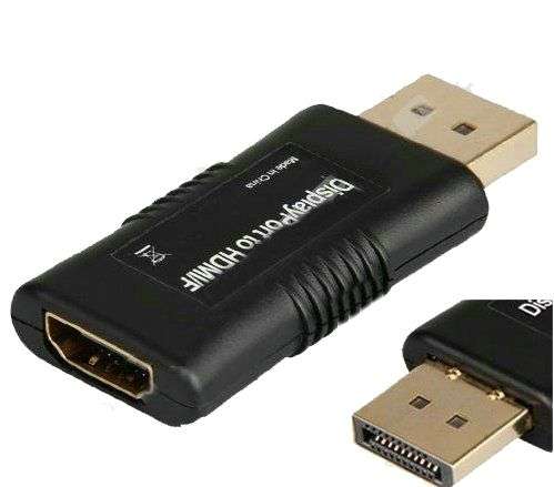 DISPLAY PORT MALE TO HDMI FEMALE CONNECT