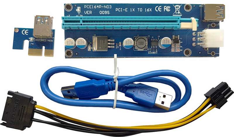PCI-E RISER WITH 6PIN