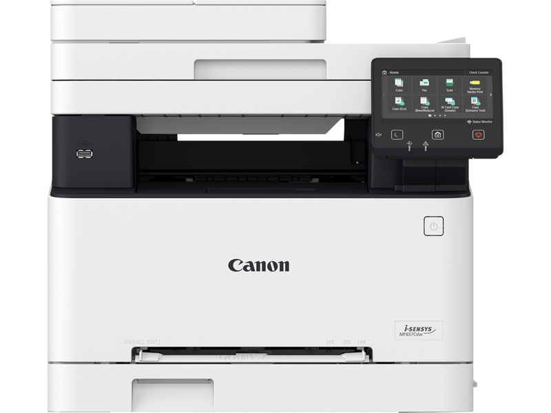 CANON MF657CDW LASER TECHNOLOGY COLOUR MFP 4 IN 1 PRINT / COPY/ SCAN/FAX, 21 PPM A4, 1200 X 1200 ...