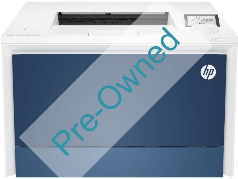 CPO HP COLOR LASERJET PRO 4203DW PRINTER; 4 PREINSTALLED INTRODUCTORY HP LASERJET TONER CARTRIDGE...