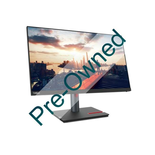 CPO LENOVO THINKVISION P24H-30 23.8" MONITOR 3 YEAR CARRY IN WARRANTY, 1920X1200, ANTI-GLARE, MOD...