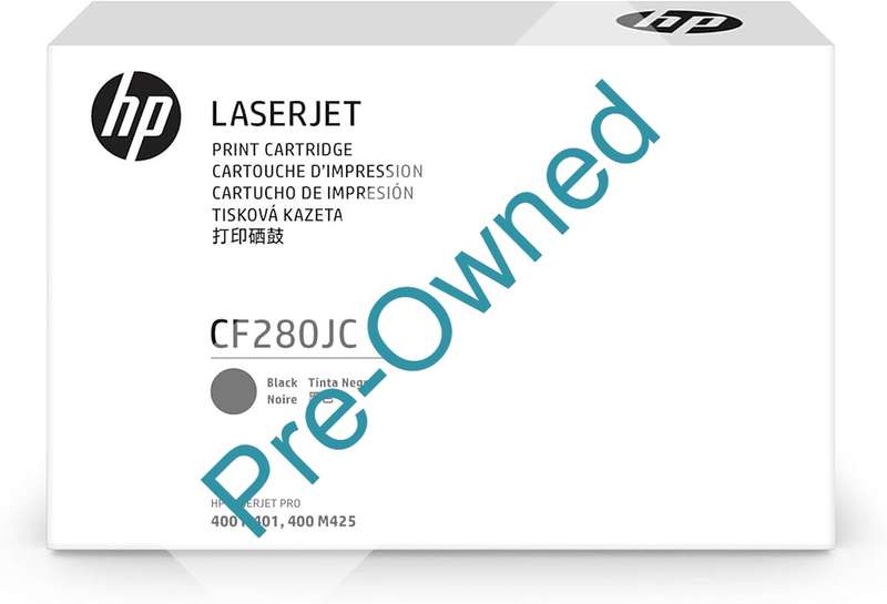 CPO HP # 80J BLACK JUMBO CONTRACTUAL LASERJET TONER CARTRIDGE CPO - BOX OPENED/BOX DAMAGED